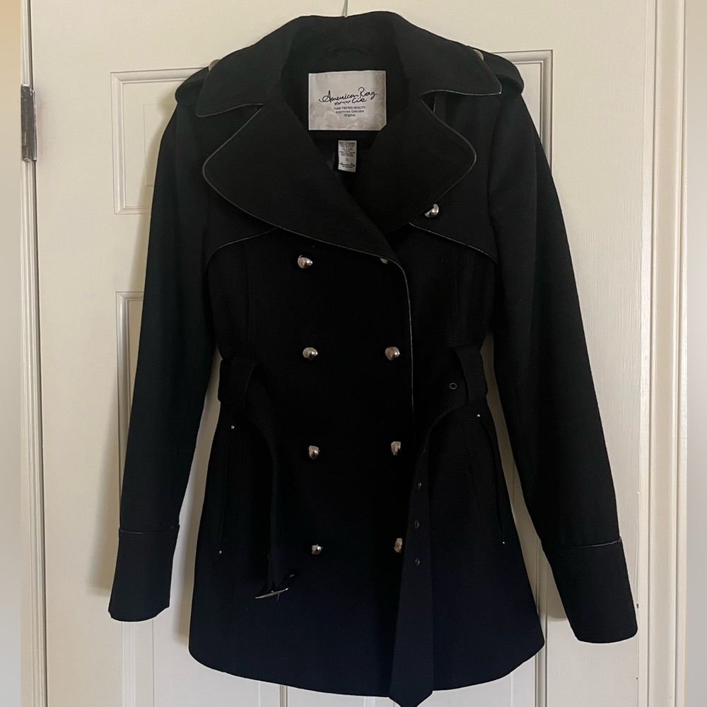 American Rag Black Pea Coat
